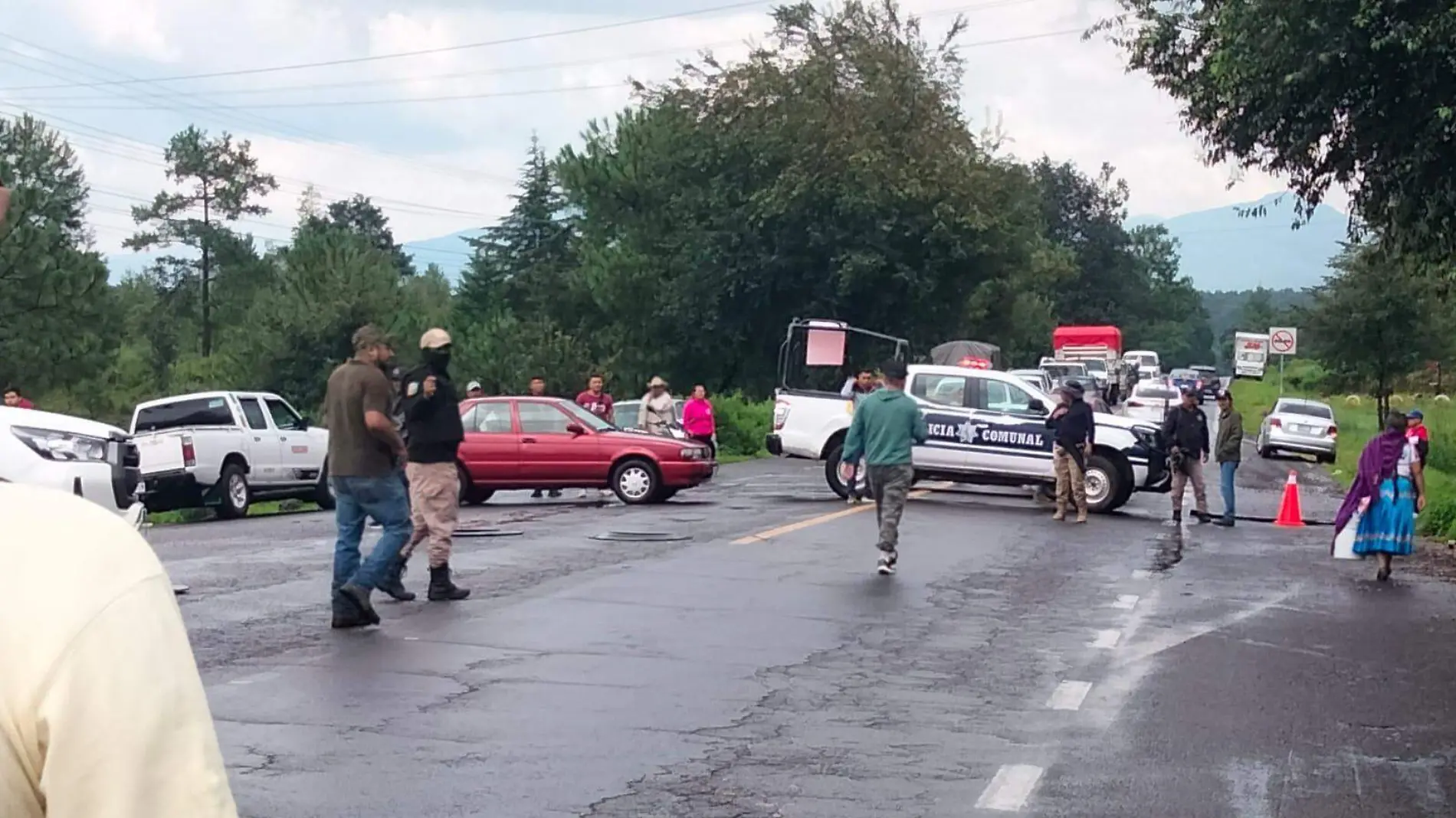 Bloqueos de Guardia Comunal de La Cantera